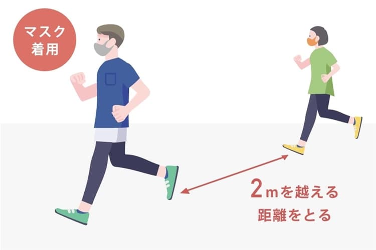 コロナ禍でのランニングの注意点