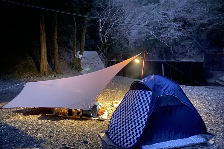 ソロキャンプ用のタープの選び方