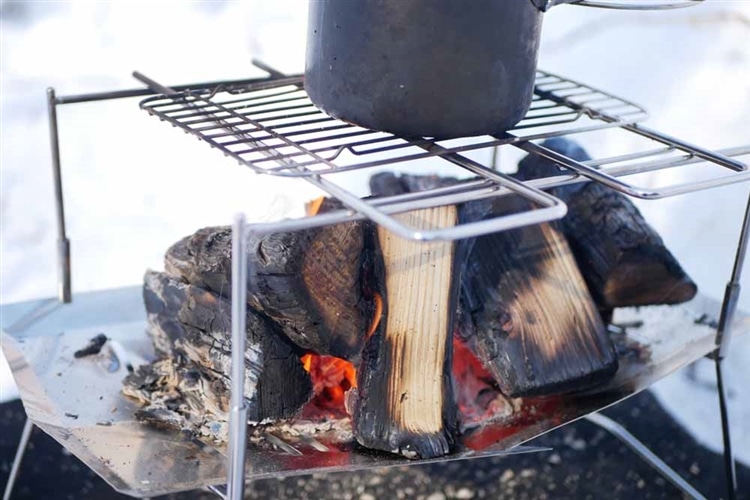 焚き火台と五徳を活用して料理を作る際のポイント